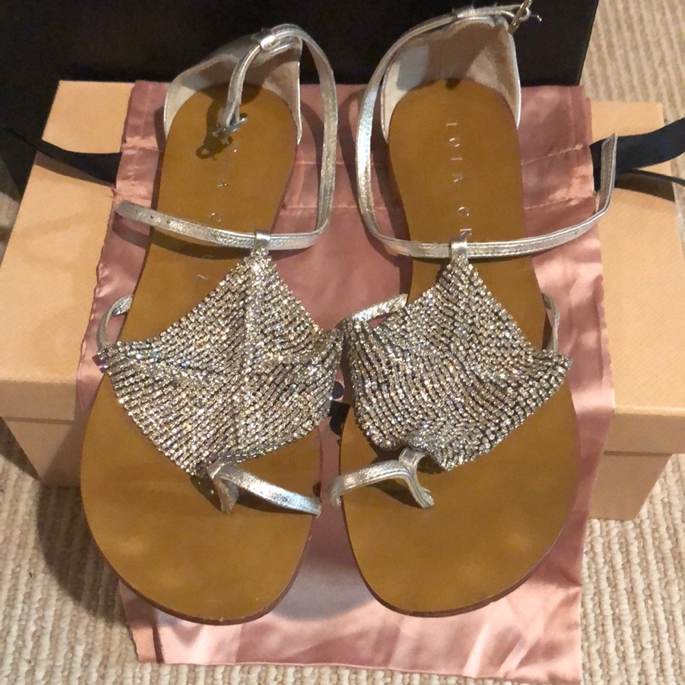 Lola Cruz flat sandal